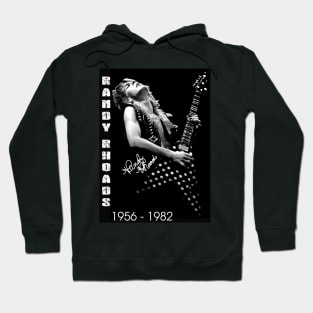 RANDY RHOADS 1956  - 1982, Signature Vintage Randy Rhoads Hoodie